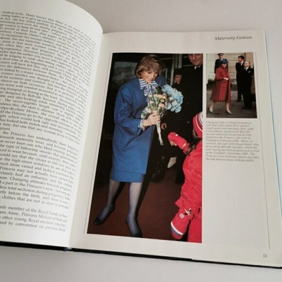 1984 Princess Diana Maternity Fashion Book Vintage, Nursery Royal Family - Picture 6 of 10